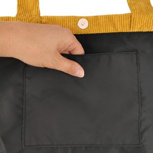 Produktbild für Einkaufstasche Idea-Home Manhattan 111337, senfgelb