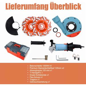 Produktbild für Betonschleifer FANZWORK HG0007-2