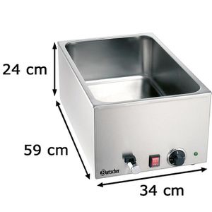 Produktbild für Bain-Marie Bartscher 200240, 1200 Watt