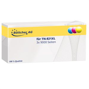 Produktbild für Toner Böttcher-AG für Brother TN-821XL Multipack