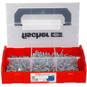 Produktbild für Schraubenset Fischer FIXtainer PowerFast II PZ