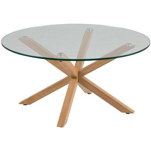 Produktbild für Couchtisch AC-Design Heaven, aus Glas / Metall, transparent