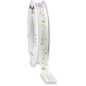 Produktbild für Geschenkband Präsent Bloomfield, weiß