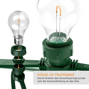 Produktbild für Lichterkette LEDmaxx Illu-10g-v2, innen + außen
