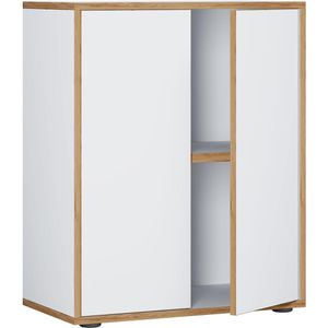 Aktenschrank VCM Salia 2-Fach 920720, aus Holz