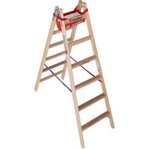 Produktbild für Stehleiter Euroline Nr. 10504, 1050406, beidseitig begehbar
