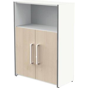 Kombischrank Kerkmann Move 3, ahorn / weiß