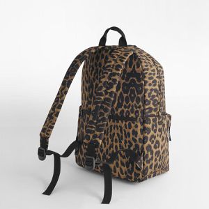 Produktbild für Rucksack BagBase Leopard Print, BG195, 45 cm