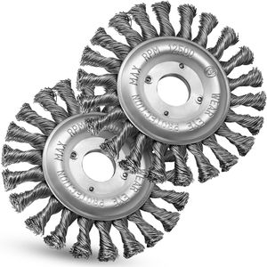 Drahtbürste S&R 135.552.125, Scheibenbürste, 2 Stück