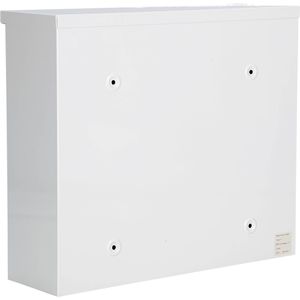 Produktbild für Briefkasten Rottner T00162, Hochhaus II, weiß, aus Stahl