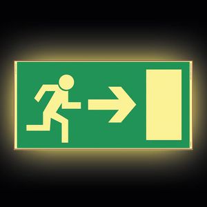 Produktbild für Hinweisschild Abtec BGV A8 E13 Kunststoff