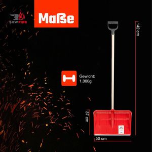 Produktbild für Schneeschieber SHW 54807, mit D-Griff