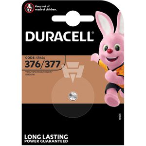 Knopfzelle Duracell 377 SR66 / SR626 / SG4