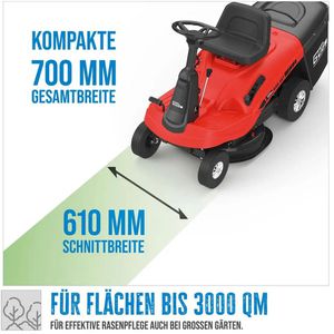 Produktbild für Rasentraktor Güde GAR 601, Benzin
