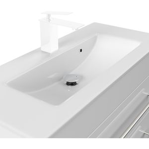 Produktbild für Waschtisch Posseik Portus 800 SlimLine, hängend,weiß hochglanz