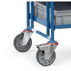 Produktbild für Eurokastenwagen Fetra 1372, mit 10 Eurokästen