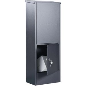 Produktbild für Paketbriefkasten Allux 600 Parcel RS, anthrazit