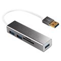 Zusatzbild USB-Hub LogiLink UA0306, mit Kartenleser