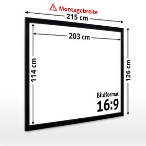 Produktbild für Beamer-Leinwand ESMART Professional MIRALE