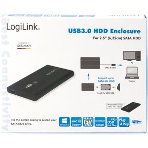 Produktbild für Festplattengehäuse LogiLink UA0106