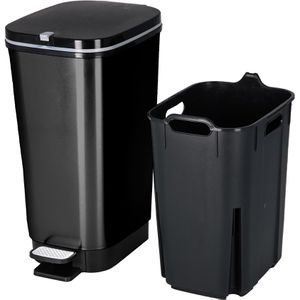 Produktbild für Mülleimer Curver KIS Chic Bin Style, schwarz