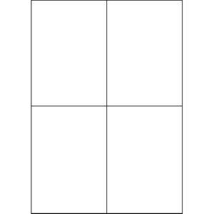 Produktbild für Universaletiketten Kores E105148500