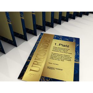 Produktbild für Briefpapier Böttcher-AG Urkunde Gold, A4