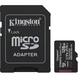 Micro-SD-Karte Kingston Canvas Select Plus Gen 3, 128GB