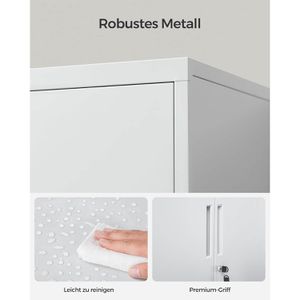 Produktbild für Aktenschrank Songmics OMC013G01, aus Metall