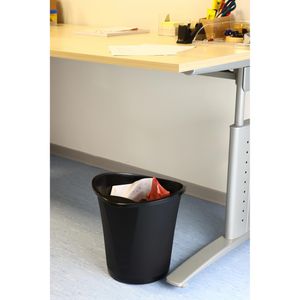 Produktbild für Papierkorb Leitz 5204-00-95, Allura, schwarz