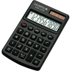 Produktbild für Taschenrechner Olympia LCD-1110, schwarz