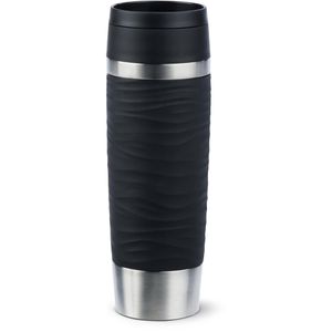 Thermobecher Emsa Travel Mug Waves Grande, schwarz