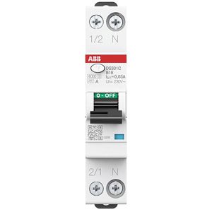 Produktbild für FI-Schutzschalter ABB DS301C B16 A30, 30mA, Typ A