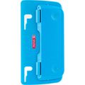 Taschenlocher Brunnen 102065033, Colour Code azur zum Einheften, Kunststoff, 2-fach, blau
