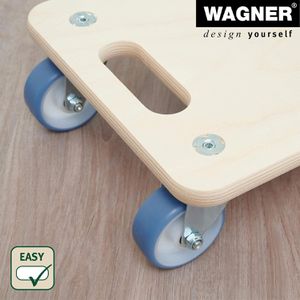 Produktbild für Möbelroller Wagner-System MM1325, TPE-Rollen