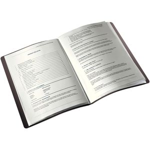 Produktbild für Sichtbuch Leitz 4564-10-01, Solid, aus PP, A4