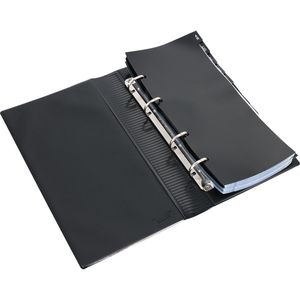 Produktbild für Visitenkartenmappe Durable 240301 Visifix Centium, schwarz, A5