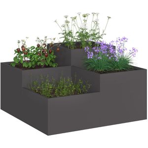Produktbild für Hochbeet vidaXL 865857, aus Stahl