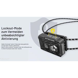 Produktbild für Stirnlampe Nitecore NU20 LED, wiederaufladbar