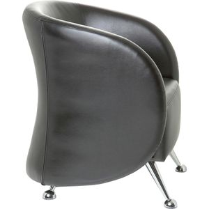Produktbild für Loungesessel hJh-OFFICE ST. LUCIA, 713200, schwarz