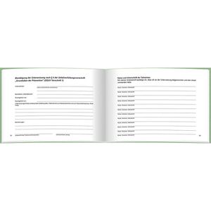 Produktbild für Unterweisungsbuch RNK 3122, A5 quer
