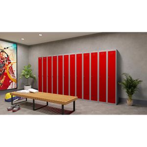 Produktbild für Spind Phoenix PL1130GRK, rot
