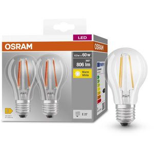 LED-Lampe OSRAM Base Classic A Filament, E27