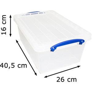 Produktbild für Aufbewahrungsbox Really-Useful-Box 10.2C-PK5 10,2L