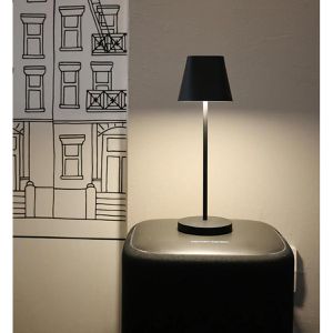 Produktbild für Tischlampe Unilux AVA, schwarz mit LED