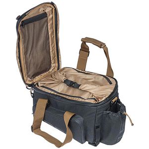Produktbild für Gepäckträgertasche Basil Miles XL Pro, schwarz-braun