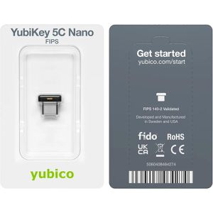 Produktbild für Fido-Stick Yubico YubiKey 5C Nano FIPS