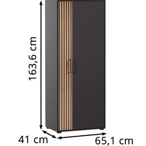 Produktbild für Aktenschrank Möbelpartner Hank, aus Holz