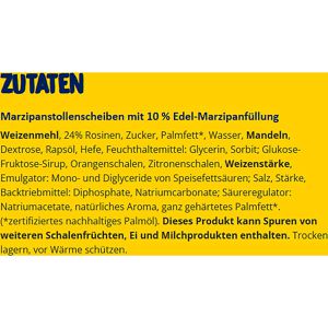 Produktbild für Stollen KuchenMeister Marzipan Stollen in Scheiben