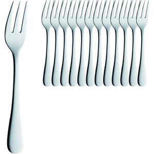 Produktbild für Kuchengabeln Solex Julia 122313, silber poliert